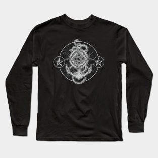 Nautilus anchor Long Sleeve T-Shirt